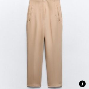 High waisted Zara trousers in L